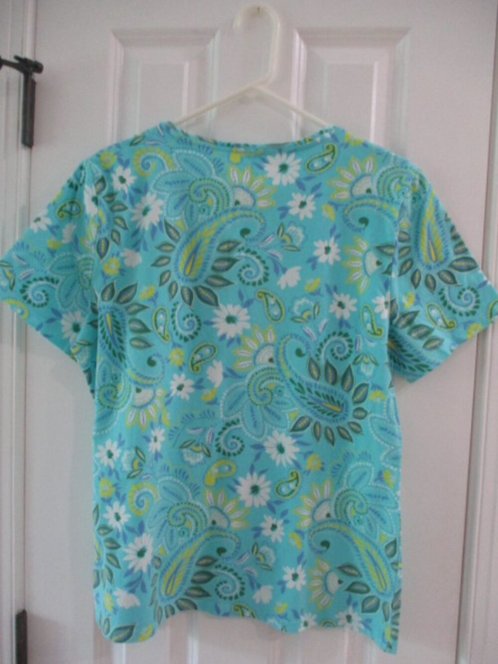 Talbots Floral Tshirt Ladies XLarge - Picture 4 of 4